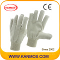 White Industrial Safety Drill Gants de travail en coton (410013)